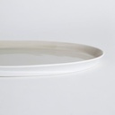 BANDEJA OVALADA RAVELLO 31X19 CM VASSA HOME