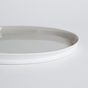 BANDEJA OVALADA RAVELLO 28,5X24,5 CM VASSA HOME
