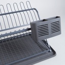 ESCURRIDOR DE PLATOS CON PORTA UTENSILIOS 45,3X32 VASSA HOME