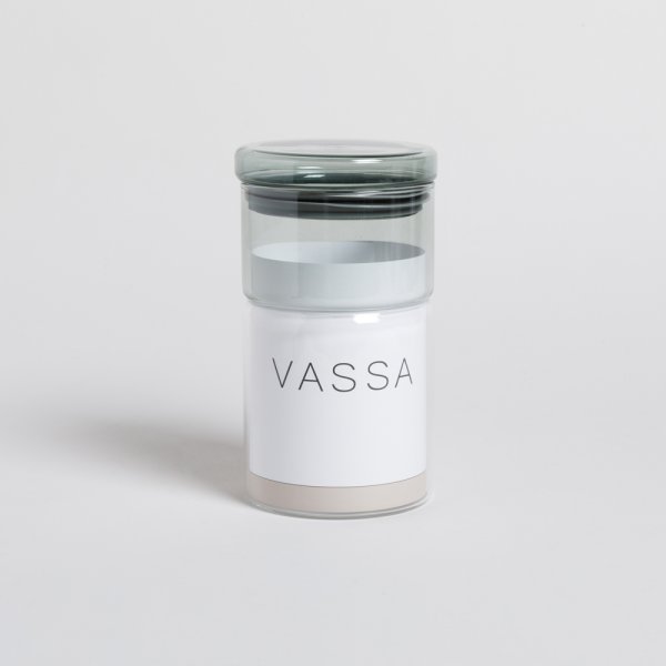 FRASCO REDONDO TAPA FUM… 1040 ML VASSA HOME