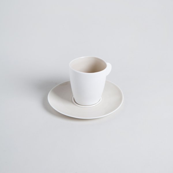TAZA Y PLATO AMALFI 150 ML VASSA HOME