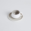 TAZA Y PLATO RAVELLO 200 ML VASSA HOME