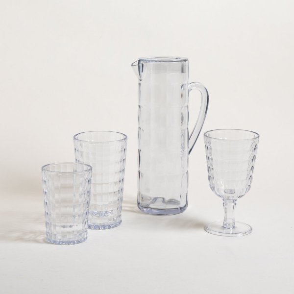 VASO DE ACRILICO TAKSIM TRANSPARENTE 750 ML