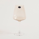 SET X 6 COPAS DE CRISTAL DE BOHEMIA CORVUS BROWN 570 ML