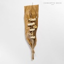 FLORES SECAS BOUQUET ELEPHANT EAR 72CM