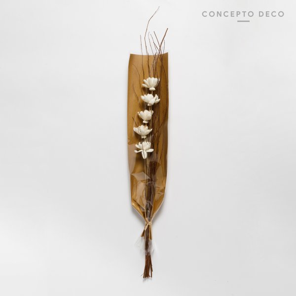 FLORES SECAS BOUQUET RUD STICK SPECIAL BROWN 82CM