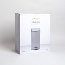 CESTO DE BASURA RECTANGULAR 11,5 L VASSA HOME