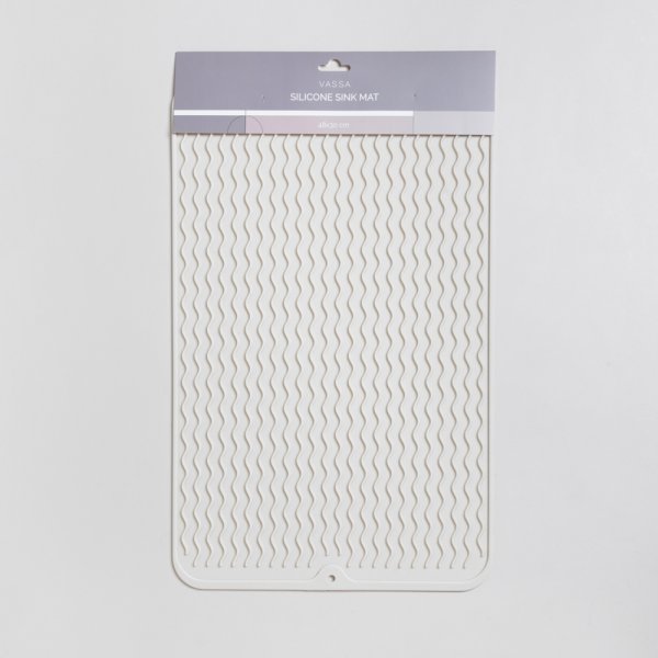 MAT ESCURRIDOR DE PLATOS 48X30 CM VASSA HOME