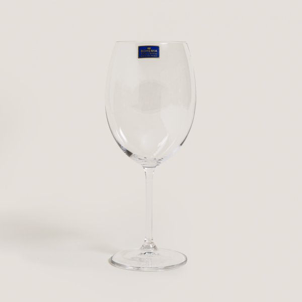 SET X 6 COPAS DE CRISTAL DE BOHEMIA GASTRO 590 ML