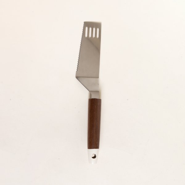 ESPATULA SERRUCHO CON MANGO DE MADERA DE ACACIA