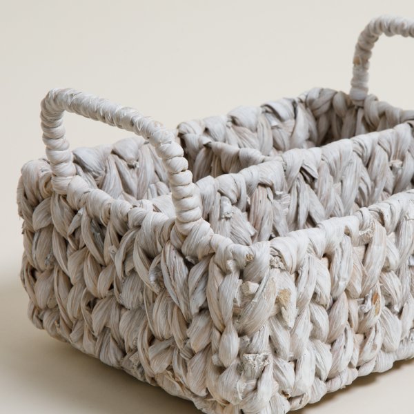 ORGANIZADOR RECTANGULAR BANGKOK WHITE 27 X 20 X 15 CM