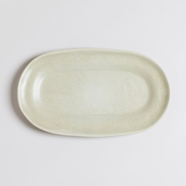 BANDEJA OVAL PORTOFINO  36X21 CM VASSA HOME