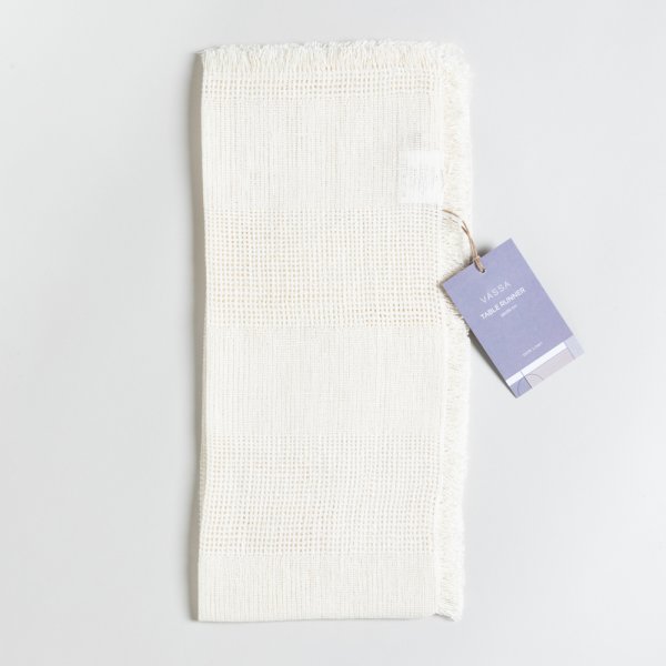 CAMINO DE MESA RECTANGULAR 35X160 CM VASSA HOME