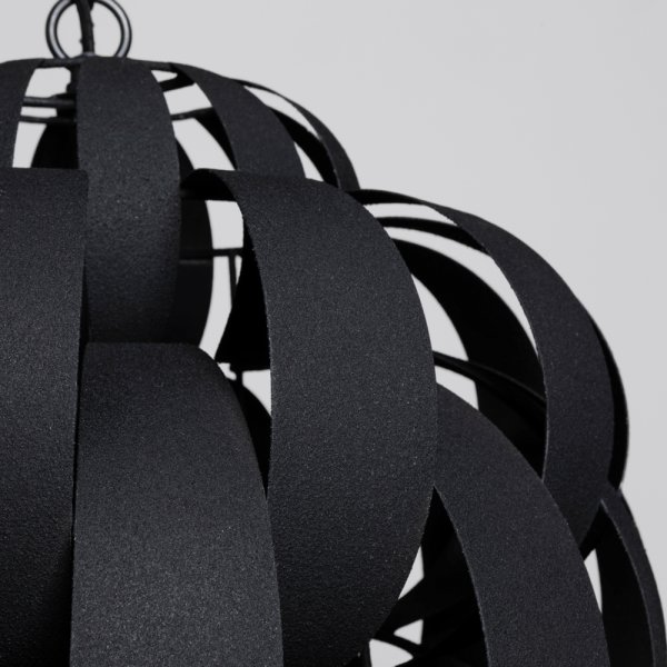 LÁMPARA COLGANTE MUTTON BLACK 53X50 CM VASSA HOME