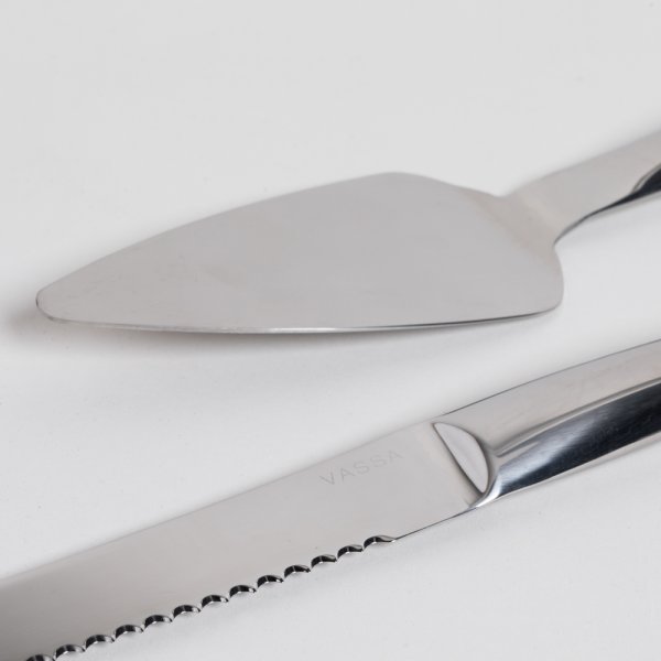 SET X 2 CUBIERTOS PARA TORTA 32,5 CM VASSA HOME