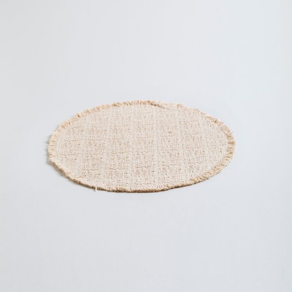 SET X 6 INDIVIDUALES REDONDOS 38 CM VASSA HOME