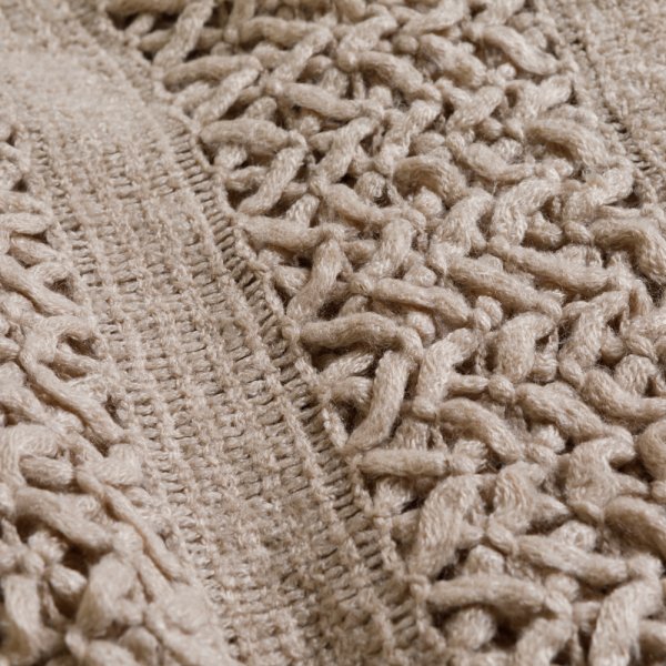 MANTA BEIGE PAULINE 130X200 CM