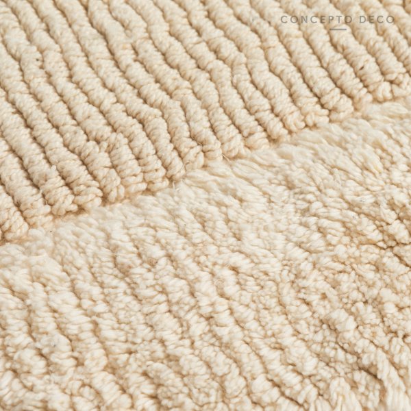 ALFOMBRA INDIA CALCUTA CRUDO 50X80CM