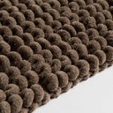 ALFOMBRA INDIA BUCLE GRANDE GRIS 50X80CM