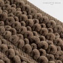 ALFOMBRA INDIA BUCLE CHICO GRIS 50X80CM