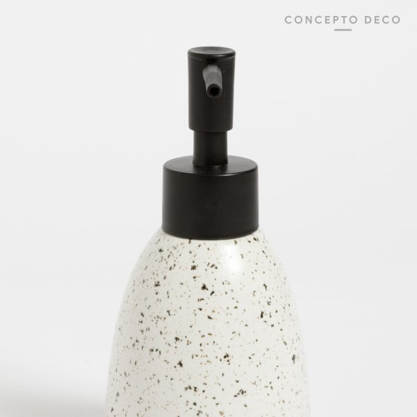 DISPENSER CERÁMICA SIFON BLANCO GOTA 15CM