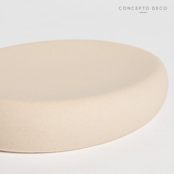 JABONERA CERÁMICA CEMENTO 10,5X10CM