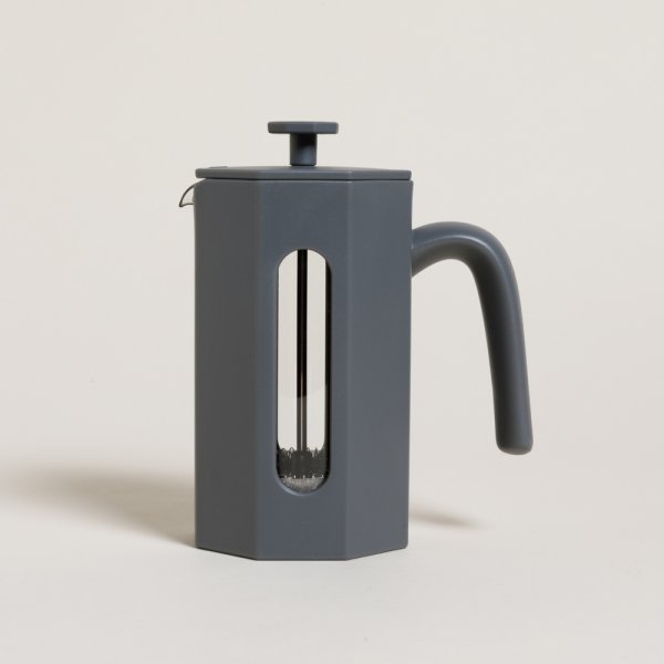 CAFETERA GREY CON EMBOLO 600 ML