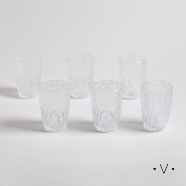 SET X 6 VASOS SELMA 400 ML VASSA HOME