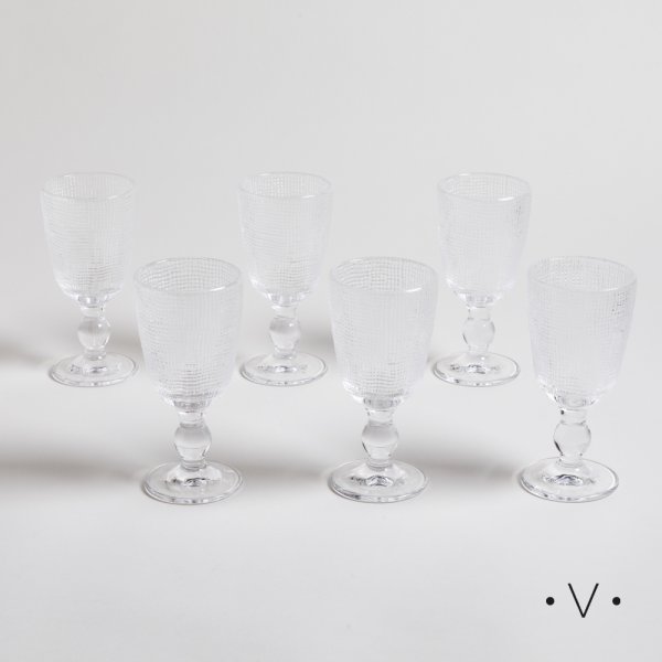 SET X 6 COPAS SELMA 290 ML VASSA