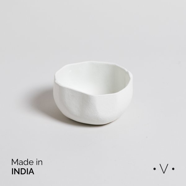 BOWL DECO LODHI ALUMINIO 14X13X7 CM VASSA HOME
