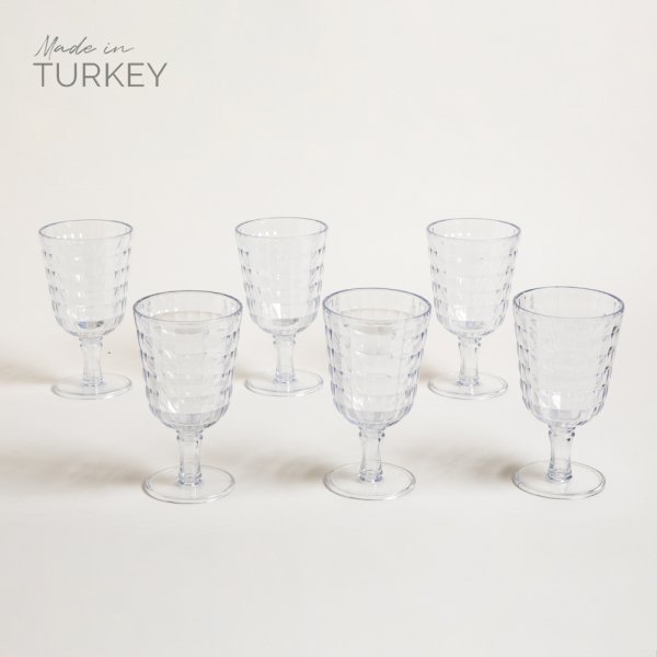 COPA DE ACRILICO TAKSIM TRANSPARENTE 450 ML