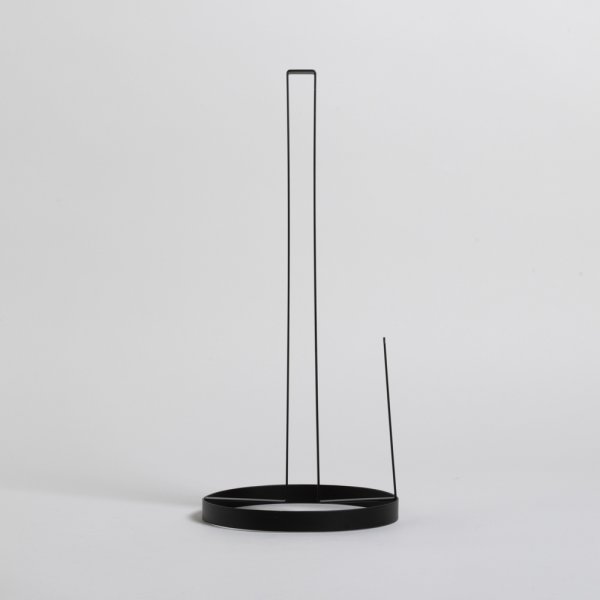 PORTA ROLLO FIT BLACK IRON 15X35 CM VASSA HOME