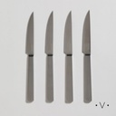 SET X 4 CUCHILLOS DE CARNE ACERO INOXIDABLE VASSA  HOME