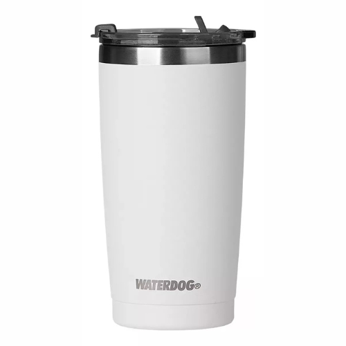 VASO WATERDOG DOBLE PARED 600 CC BLANCO ACERO