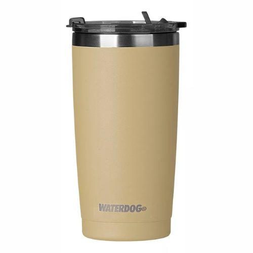 VASO WATERDOG DOBLE PARED 600 CC AMARILLO ACERO