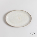 BANDEJA OVAL BIDART 34,5X23 CM VASSA HOME
