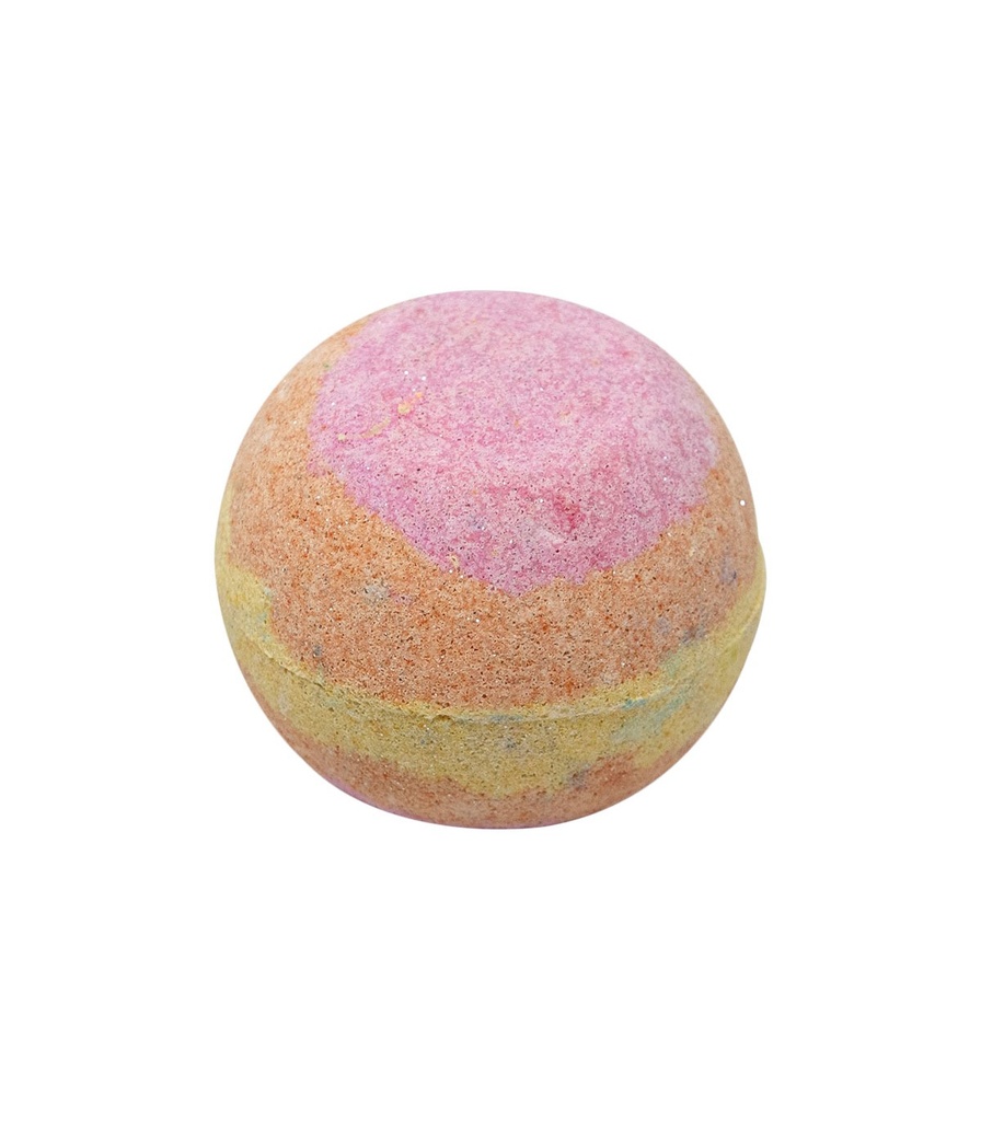 BOMBA DE BAÑO BRESH 115 G FRESAS Y GLITTER MIES