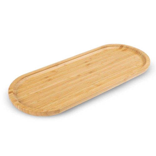 TABLA OVAL 33 X 13 X 1.3 CM BAMBOO