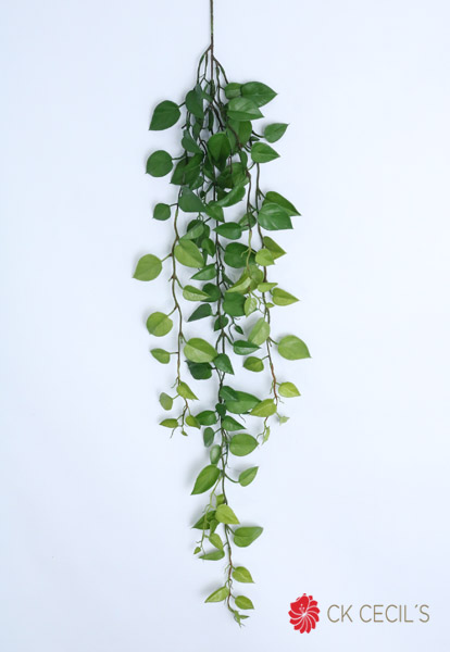 LEAF HANGING SPRAY X 8 X1.14CM / GREEN VR53739