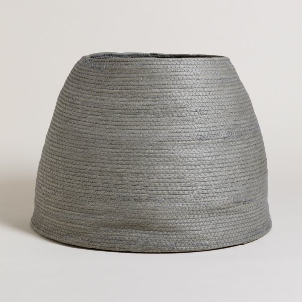 CANASTO GOTA JIALING GREY 37X49 CM