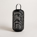 FANAL LANTERN NEGRO 40X22 CM