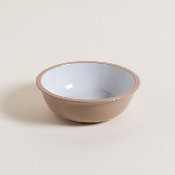 BOWL SET X 6 TAI BLANCO Y BEIGE 1000 ML