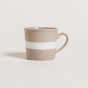 MUG DE PORCELANA MASERU BEIGE 200 ML