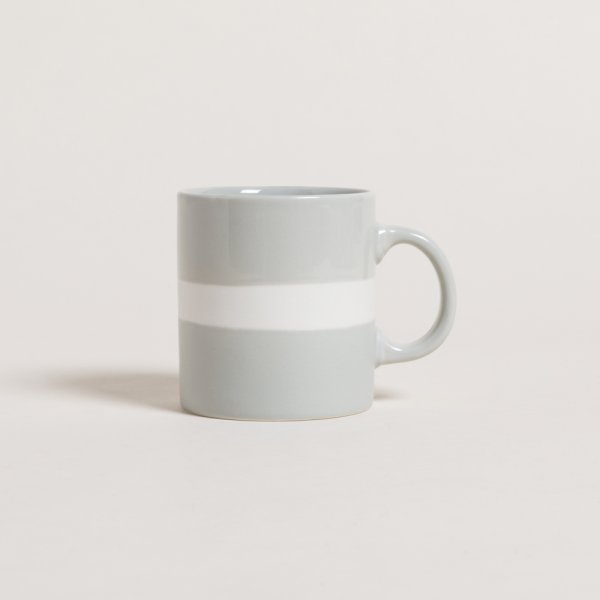 MUG DE PORCELANA NAIROBI GRIS 200 ML