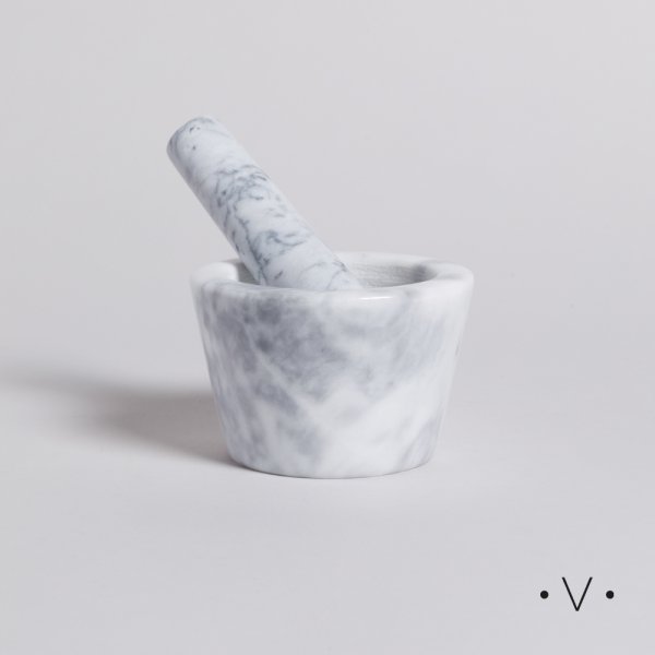 MORTERO DE MARMOL 7X10,5 CM VASSA HOME