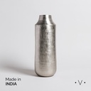 JARRON BHIMA PLATA 15X36 CM VASSA HOME