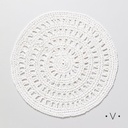SET X 6 INDIVIDUALES REDONDOS 38 CM VASSA HOME