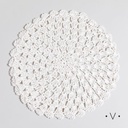 SET X 6 INDIVIDUALES REDONDOS 38 CM VASSA HOME