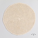 SET X 6 INDIVIDUALES REDONDOS 38 CM VASSA HOME