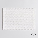 SET X 6 INDIVIDUALES RECTANGULARES 30X45 CM VASSA HOME